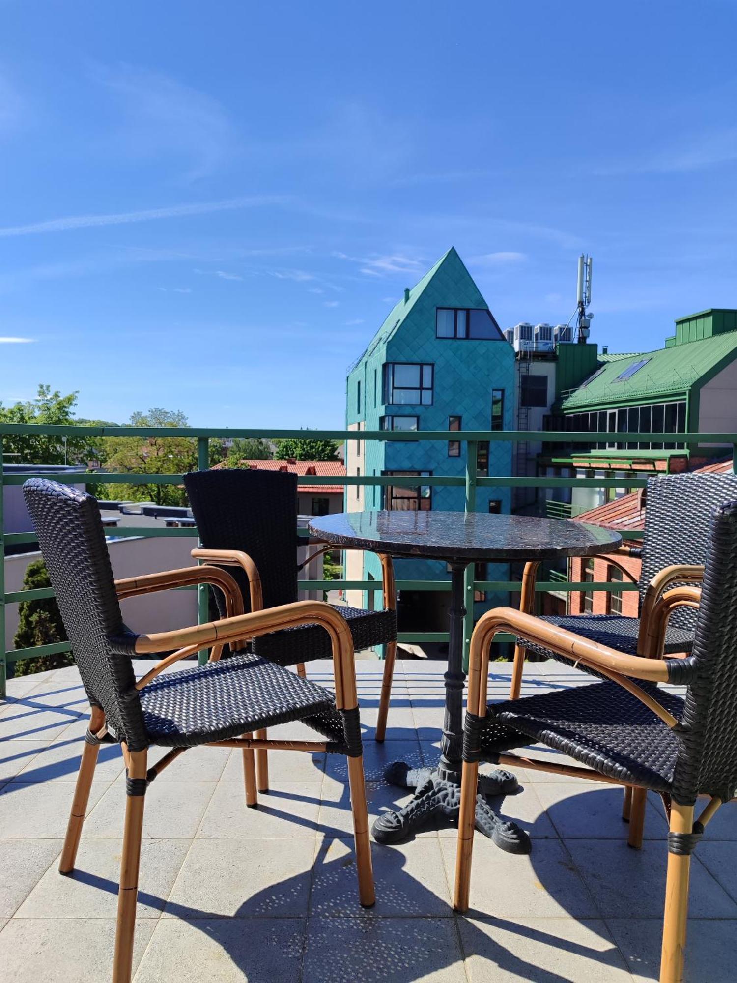 Best Western Santakos Hotel Каунас Экстерьер фото